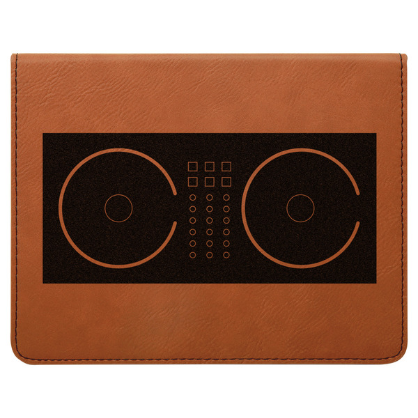 Music DJ Master Leatherette 4-Piece Wine Tool Set Flat