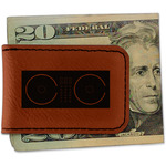Music DJ Master Leatherette Magnetic Money Clip - Double Sided (Personalized)
