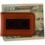 Music DJ Master Leatherette Magnetic Money Clip - Single Sided