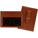 Music DJ Master Leatherette Wallet with Money Clip