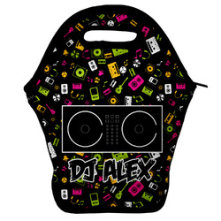 Music DJ Master Lunch Bag w/ Name or Text