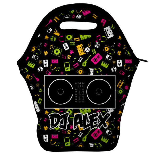 Custom Music DJ Master Lunch Bag w/ Name or Text
