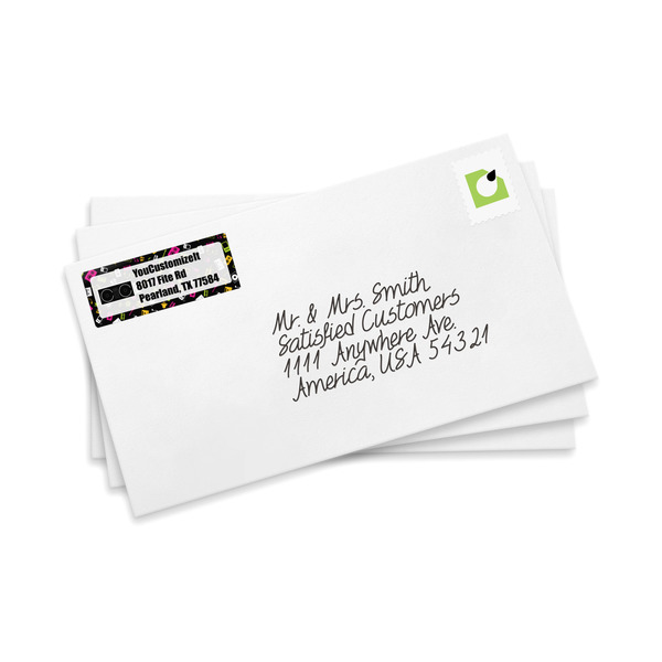 Music DJ Master Mailing Label on Envelopes