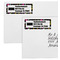 Music DJ Master Mailing Labels - Double Stack Close Up