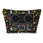 Music DJ Master Makeup Bag - Large - 12.5"x7" w/ Name or Text