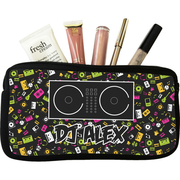 Custom Music DJ Master Makeup / Cosmetic Bag (Personalized)