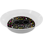 DJ Music Master Melamine Bowl (Personalized)