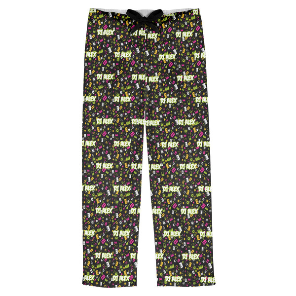Custom Music DJ Master Mens Pajama Pants - XS (Personalized)