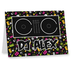 Music DJ Master Note cards w/ Name or Text
