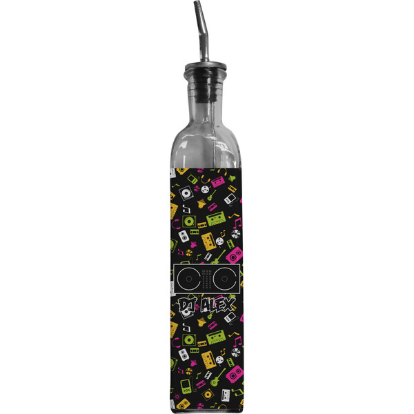 Custom Music DJ Master Oil Dispenser Bottle w/ Name or Text
