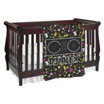 Music DJ Master Baby Blanket (Personalized)