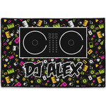 Music DJ Master Door Mat - 36"x24" w/ Name or Text