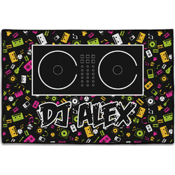 Music DJ Master Door Mat - 36"x24" w/ Name or Text