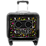 Music DJ Master Pilot / Flight Suitcase w/ Name or Text