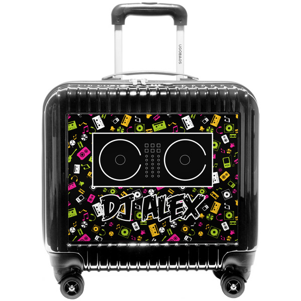 Custom Music DJ Master Pilot / Flight Suitcase w/ Name or Text