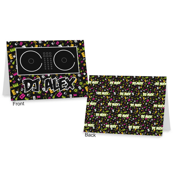 Music DJ Master Postcard - Front and Back