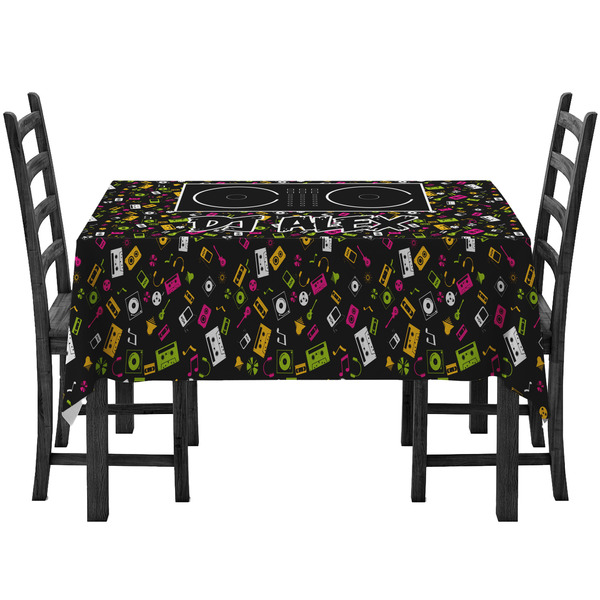 Custom Music DJ Master Tablecloth (Personalized)