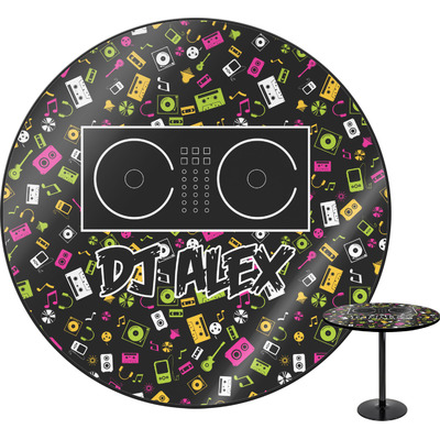 Music DJ Master Round Table (Personalized)