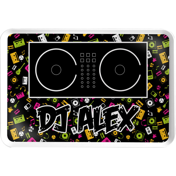 Custom Music DJ Master Serving Tray w/ Name or Text