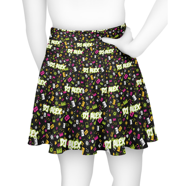 Music DJ Master Skater Skirt - Back