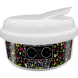 Music DJ Master Snack Container (Personalized)