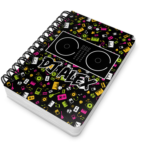 Music DJ Master Spiral Journal 5 x 7 - Main