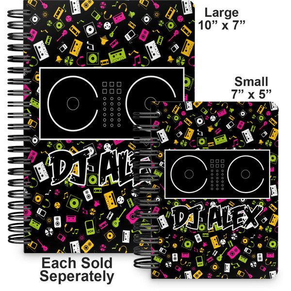 Music DJ Master Spiral Journal - Comparison