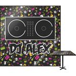 Music DJ Master Square Table Top - 24" w/ Name or Text