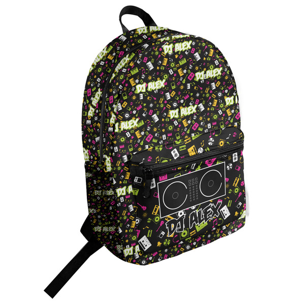 Custom Music DJ Master Student Backpack (Personalized)