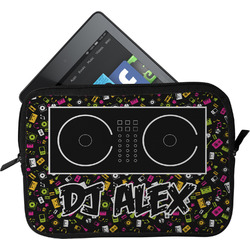 Music DJ Master Tablet Case / Sleeve (Personalized)