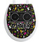 Music DJ Master Toilet Seat Decal (Personalized)
