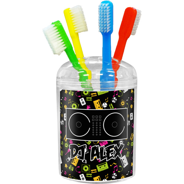 Custom Music DJ Master Toothbrush Holder (Personalized)