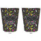 Music DJ Master Trash Can White - Front and Back - Apvl