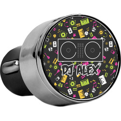 Music DJ Master USB Car Charger (Personalized)