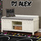 Music DJ Master Wall Name Decal Above Storage bench