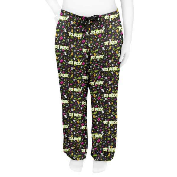 Music DJ Master Women's Pj on model - Front