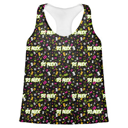 Music DJ Master Womens Racerback Tank Top (Personalized)