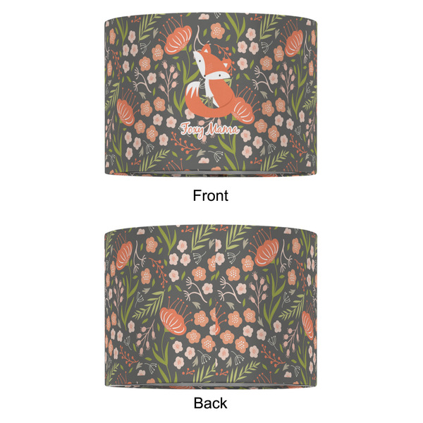 Foxy Mama 12" Drum Lampshade - APPROVAL (Fabric)