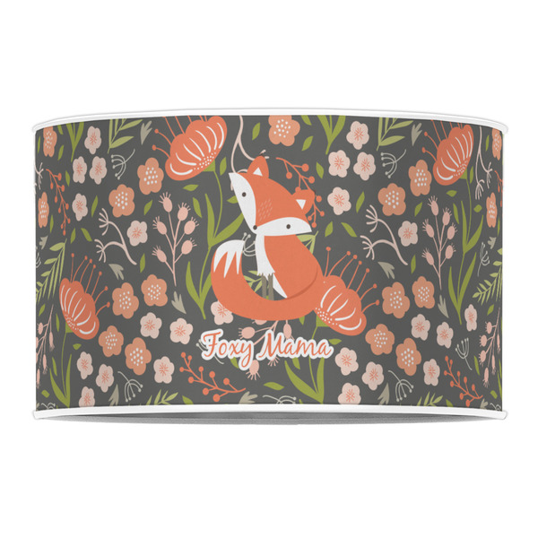 Foxy Mama 12" Drum Lampshade - FRONT (Poly Film)