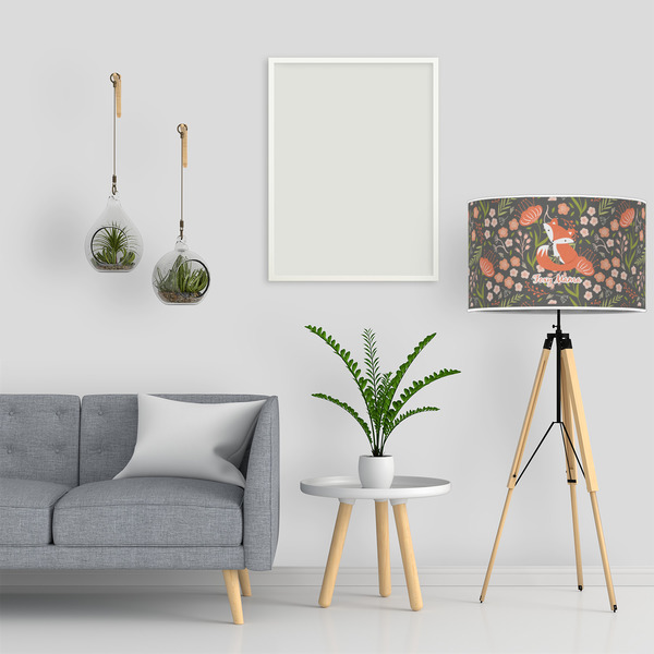 Foxy Mama 12" Drum Lampshade - LIFESTYLE