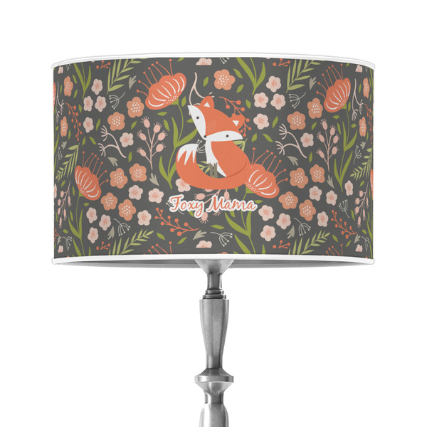 Custom Foxy Mama 12" Drum Lamp Shade - Poly-film