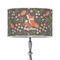 Foxy Mama 12" Drum Lampshade - ON STAND (Poly Film)