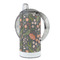 Foxy Mama 12 oz Stainless Steel Sippy Cups - FULL (back angle)