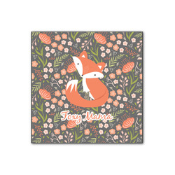 Foxy Mama Wood Print - 12x12