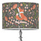 Foxy Mama 16" Drum Lampshade - ON STAND (Poly Film)