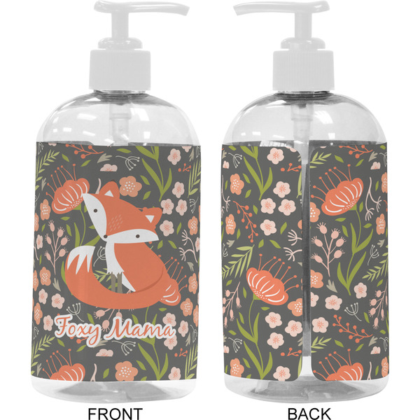 Foxy Mama 16 oz Plastic Liquid Dispenser- Approval- White