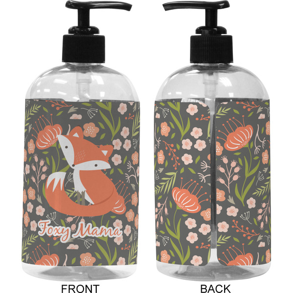 Foxy Mama 16 oz Plastic Liquid Dispenser (Approval)