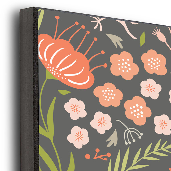 Foxy Mama 16x20 Wood Print - Closeup