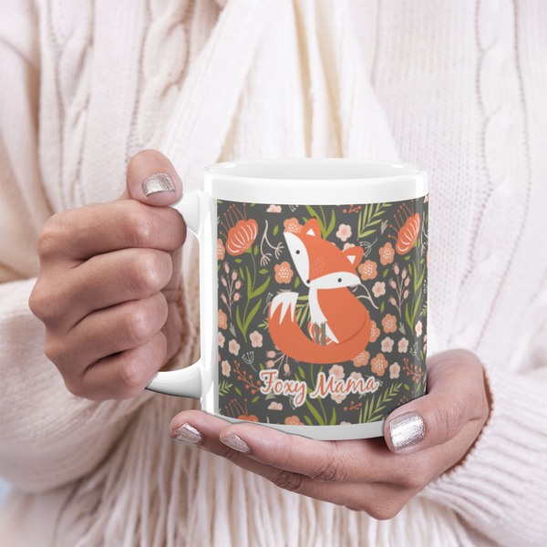 Foxy Mama 20oz Coffee Mug - LIFESTYLE