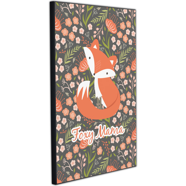 Foxy Mama 20x30 Wood Print - Angle View